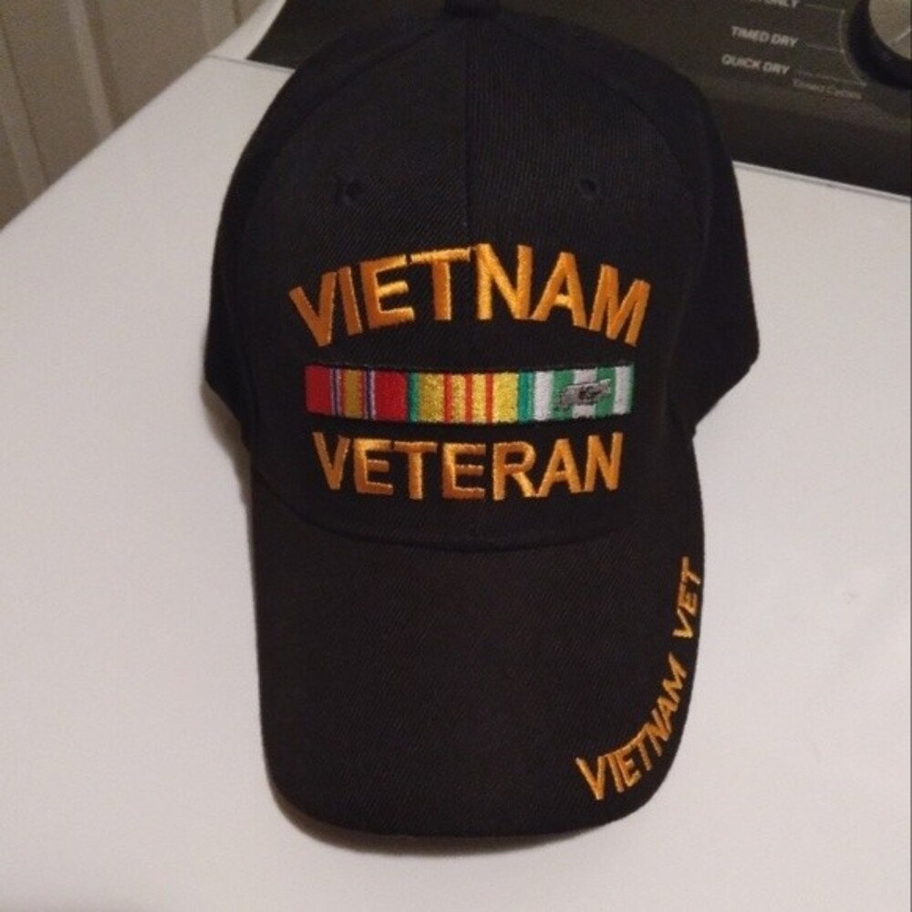 Vietnam Veteran Cap  back strap one size Kys design hat